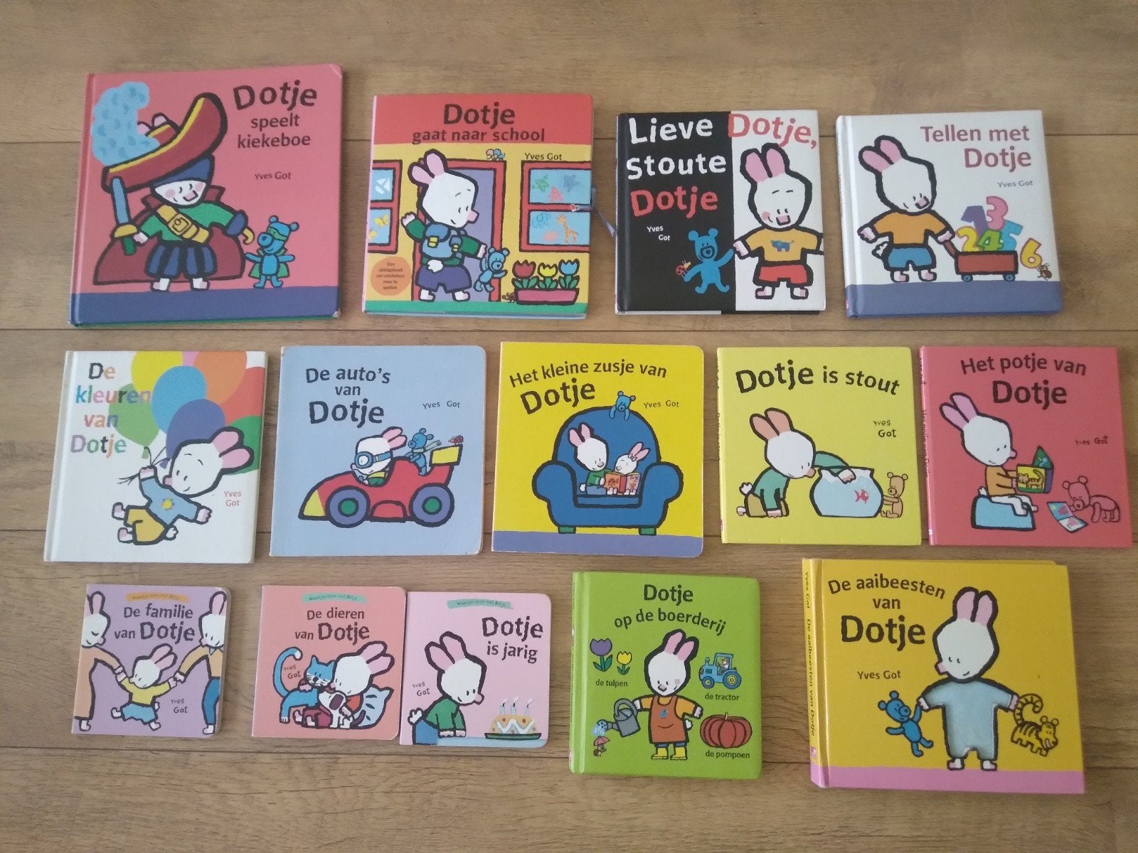 Dotje boekenpakket - Volop kijken, lezen, spelen en leren, Boeken, Ophalen, Gelezen, Yves Got, Uitklap-, Voel- of Ontdekboek