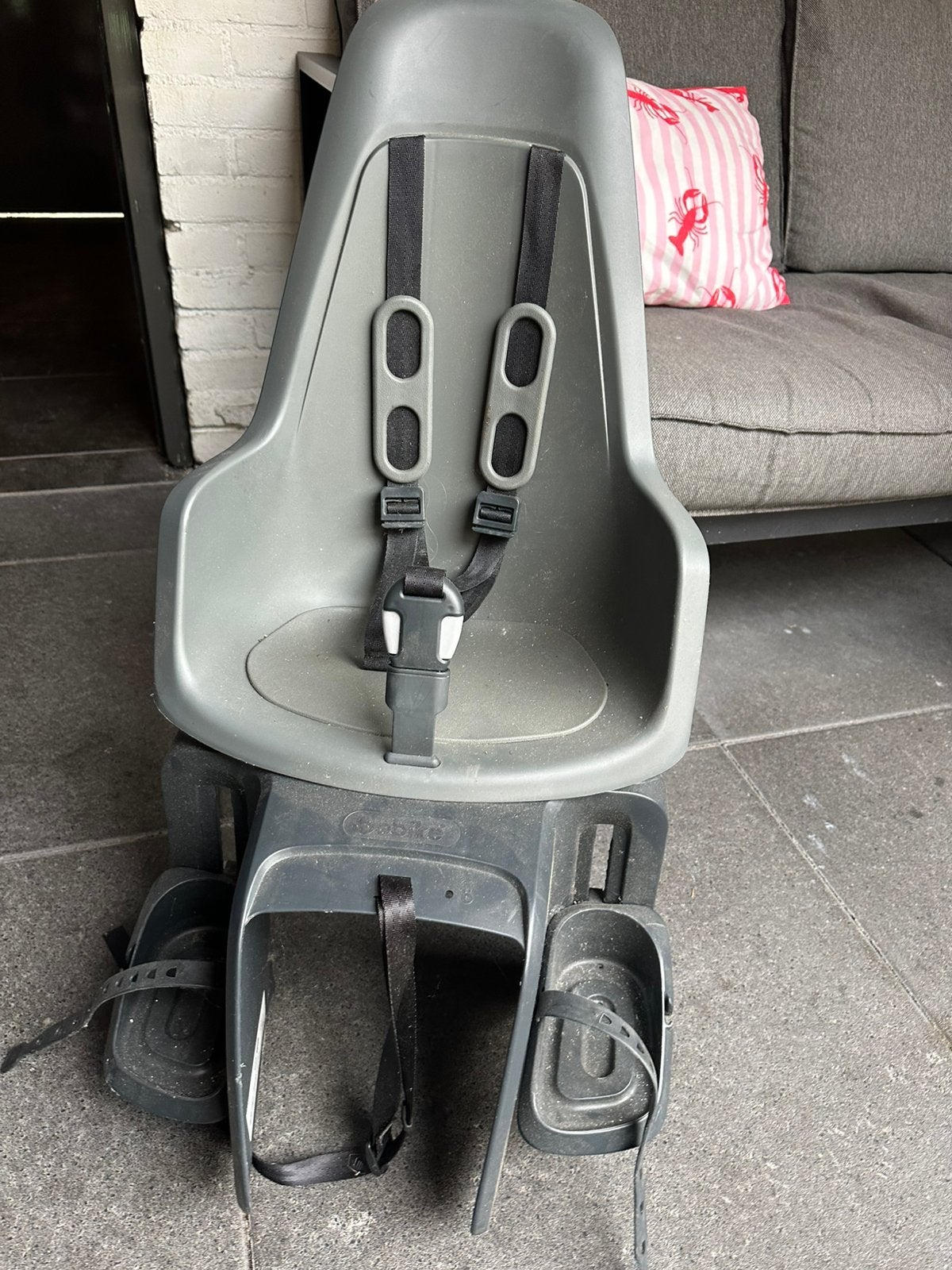 Bobike fietsstoeltje, Ophalen, Achterzitje, 9 t/m 18 kg, Gebruikt