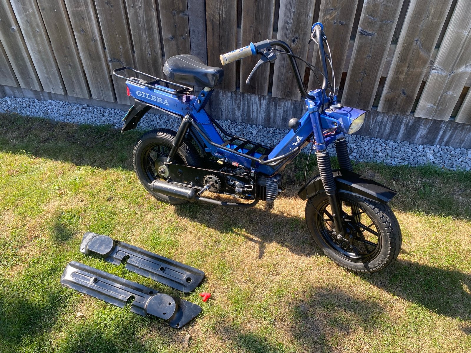 Gilera Citta Bromfiets - Blauw, Goede Staat, Fietsen en Brommers, Ophalen of Verzenden, Gebruikt