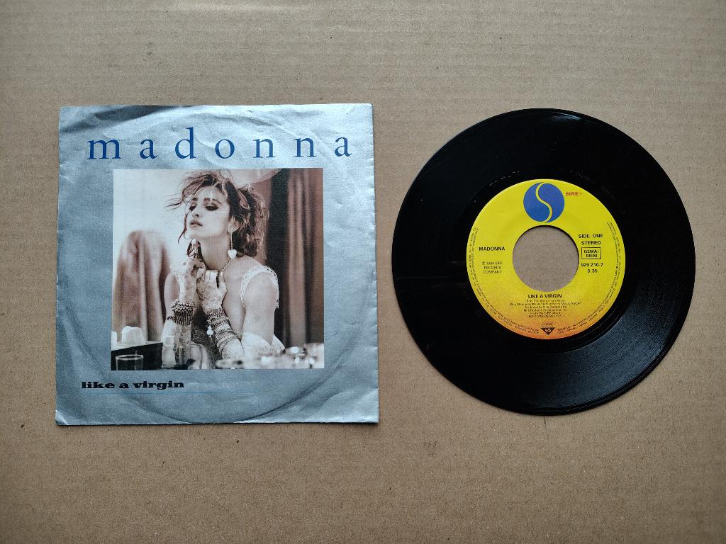 7" Single: Madonna - Like A Virgin (1984), Cd's en Dvd's, Vinyl Singles, Verzenden, Gebruikt, Pop