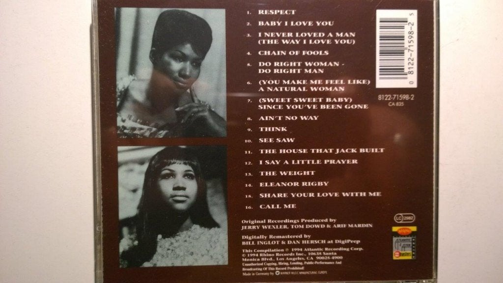 Aretha Franklin - The Very Best Of Aretha Franklin Volume 1, Ophalen of Verzenden, Zo goed als nieuw