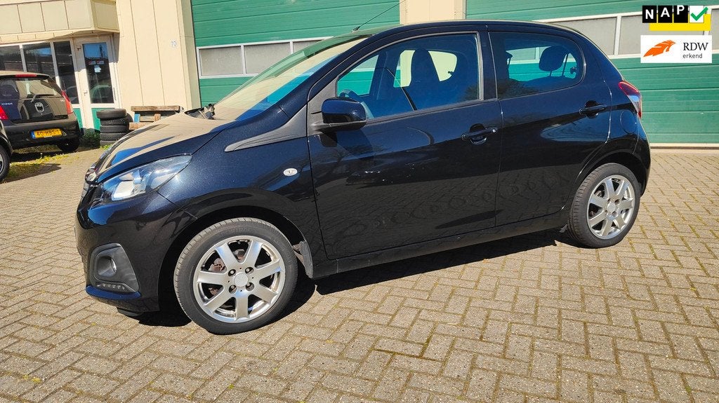 Peugeot 108 1.0 e-VTi Active, Gebruikt, Euro 6, 4 stoelen, Zwart