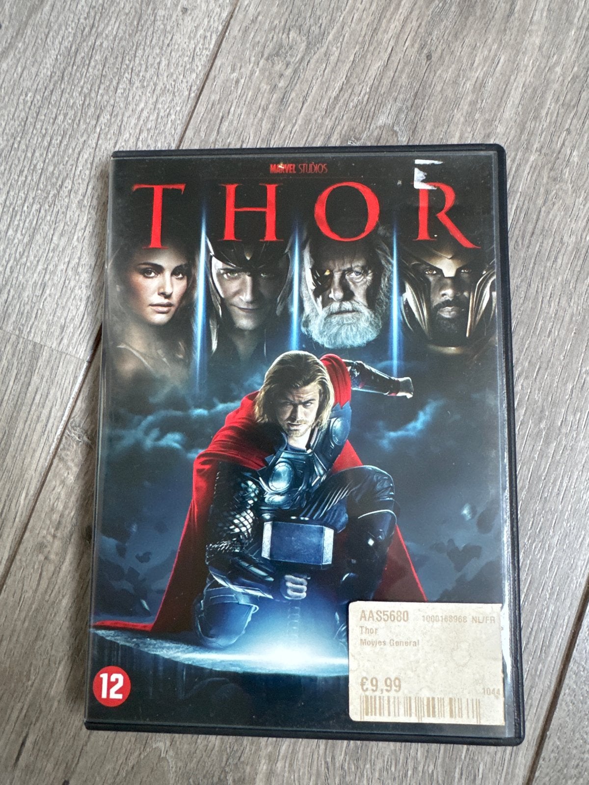 Thor DVD - Marvel Studios Actie Avontuur, Cd's en Dvd's, Nederlands, Actie, Ophalen of Verzenden, Zo goed als nieuw