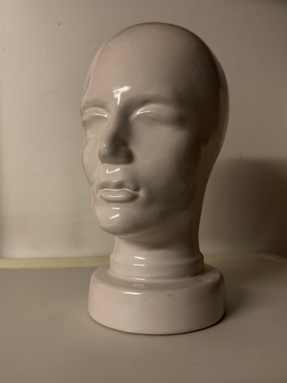 Vintage keramische mannequin hoofd - Made in Germany, Ophalen, Huis en Inrichting