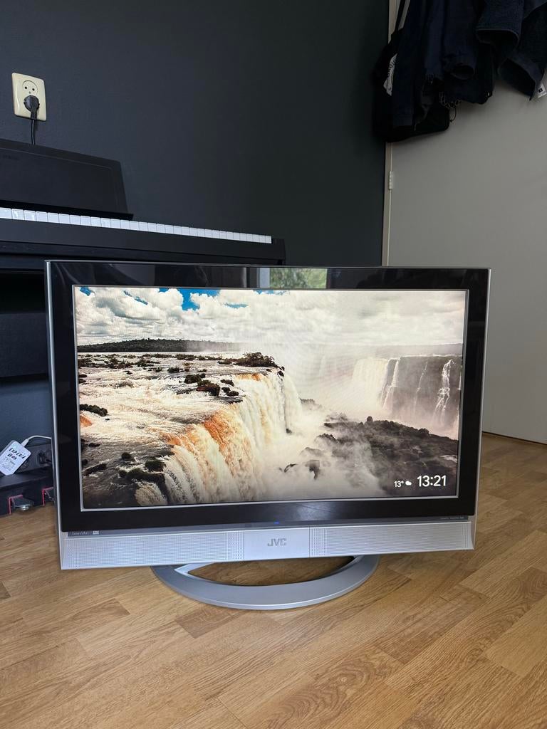 JVC LT-32S60BU TV - 32 inch HD Ready LCD Televisie, Gebruikt, 50 Hz, 80 tot 100 cm, Ophalen