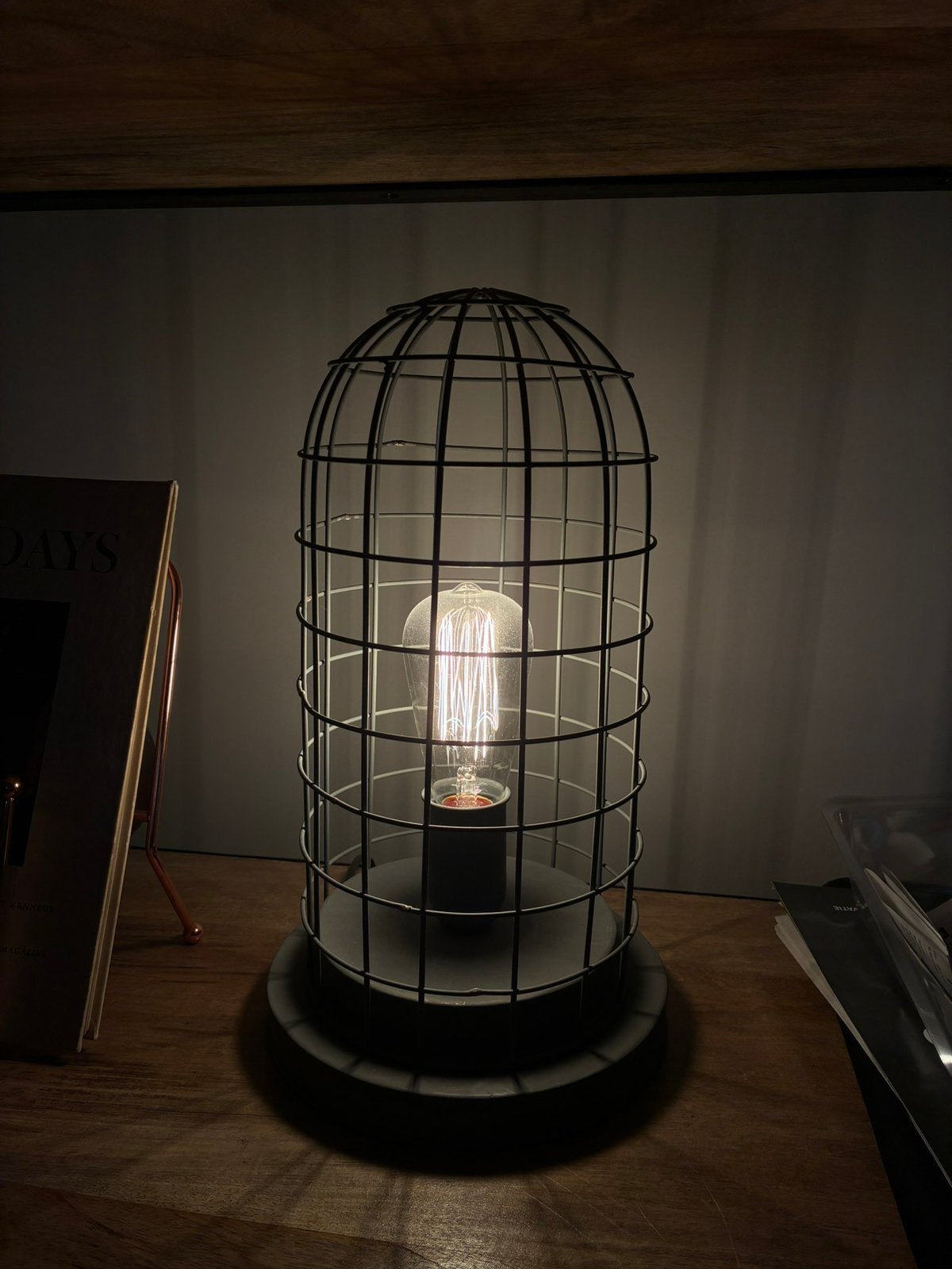 Industriele lamp, Ophalen, Zo goed als nieuw, Minder dan 50 cm