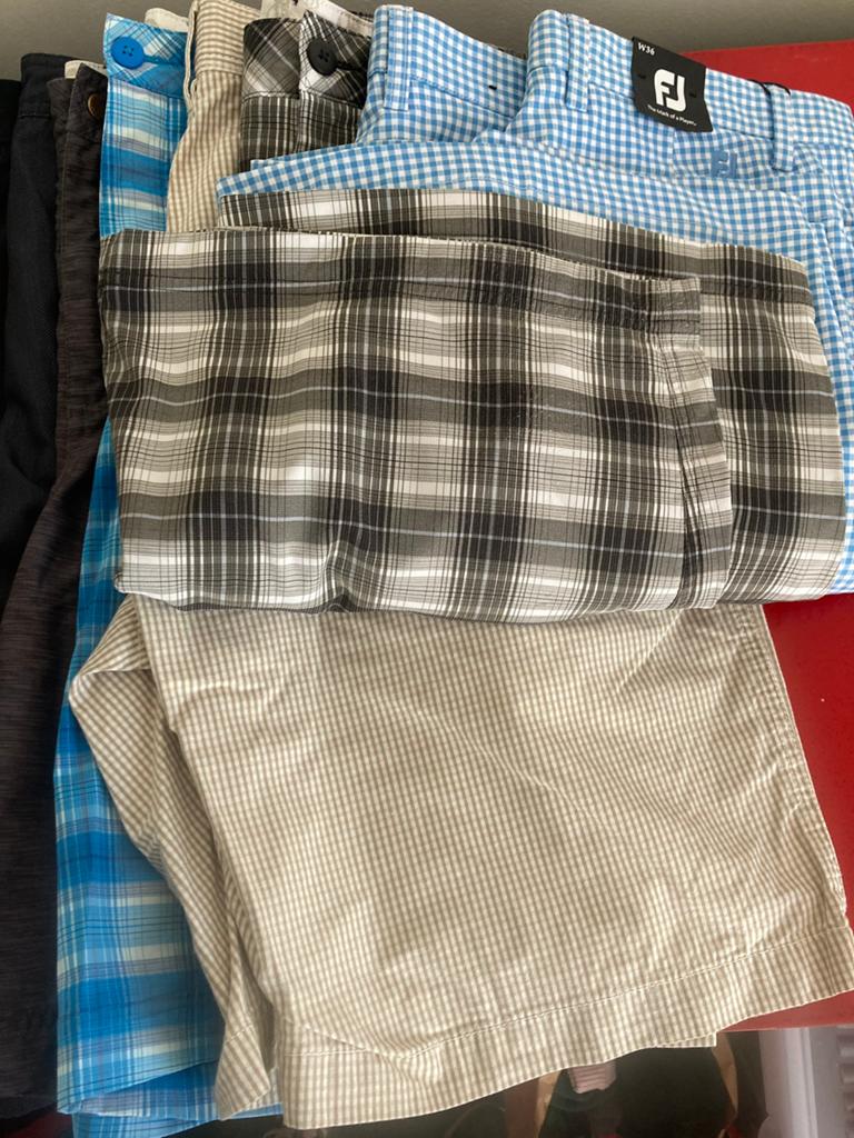 14 korte golfbroeken zgan., -, -, FJ, Zo goed als nieuw