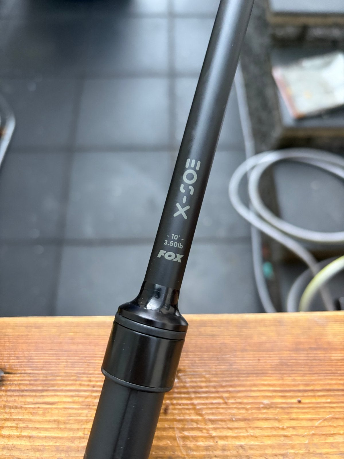 Fox EOS-X 10ft 3.50lb Werphengel, Watersport en Boten, Ophalen of Verzenden, Gebruikt, Werphengel
