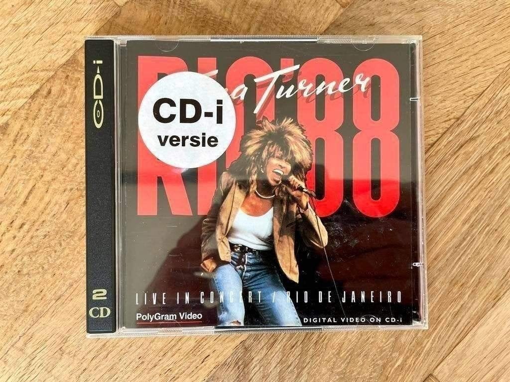 Tina Turner - Rio ‘88 voor Philips CD-i (2-disc, krasvrij), Cd's en Dvd's, Engels, Alle leeftijden, Ophalen of Verzenden, Zo goed als nieuw