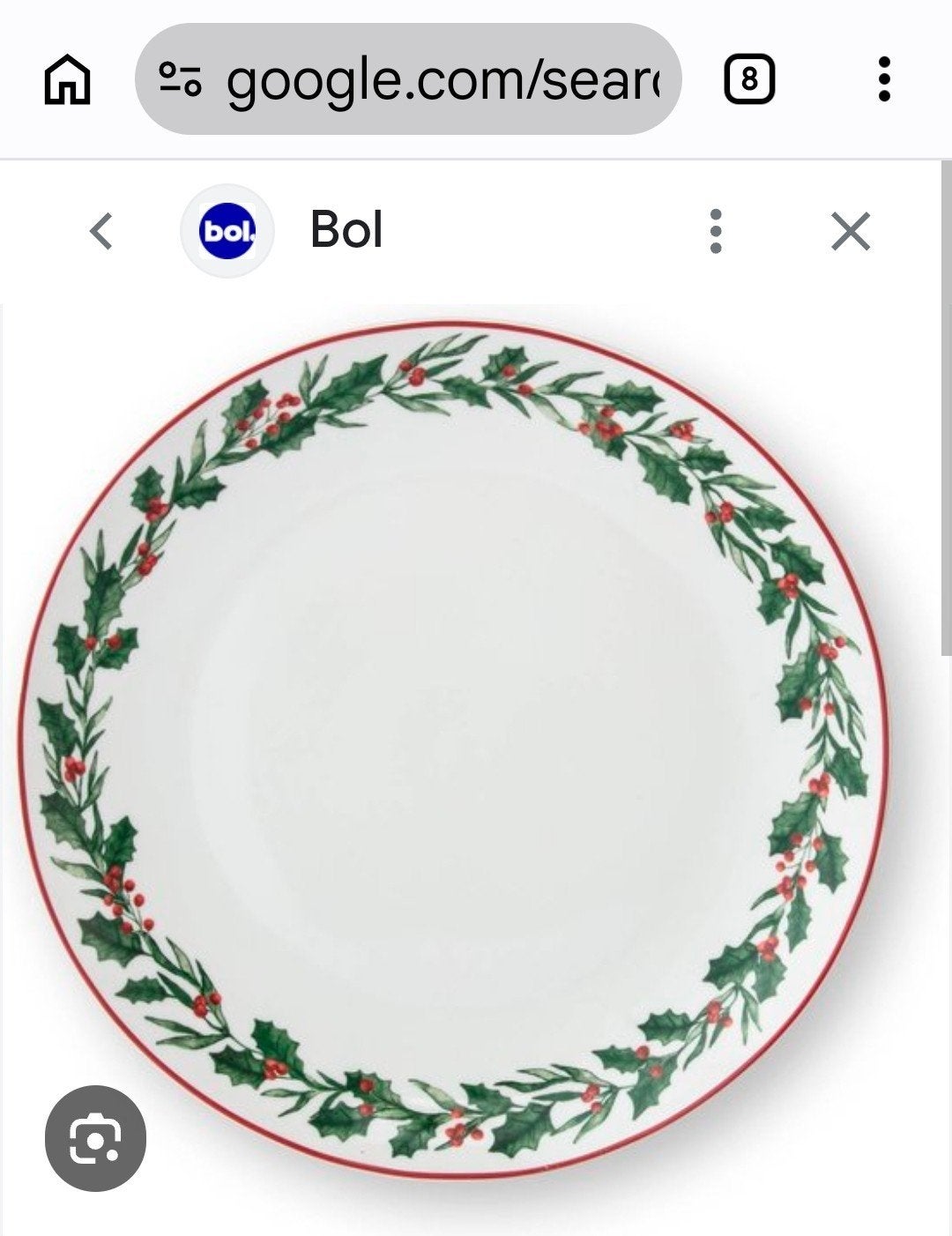 Gezocht kerst servies borden van Blokker, Ophalen of Verzenden, Kerst, Pons of Mal
