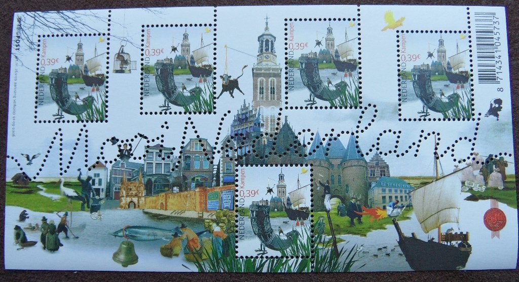 Velletje postzegels –  Mooi Nederland 2006  - Kampen, Postzegels en Munten, Postzegels | Nederland, Ophalen of Verzenden, Postfris