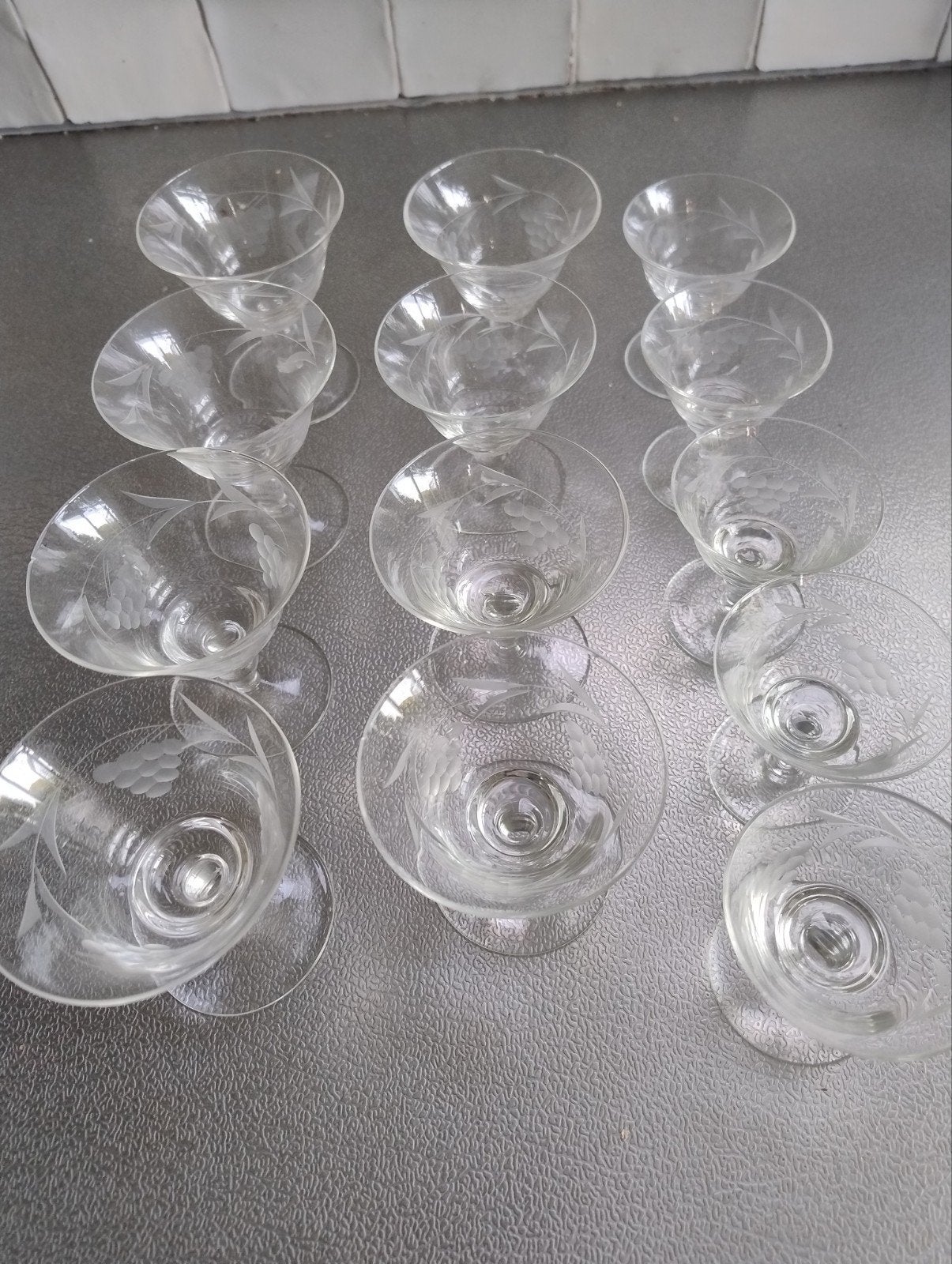 vintage glaasjes, Ophalen, Gebruikt, Overige typen