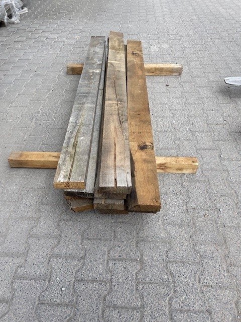 Kastanje, bezaagd, 2000x50x150 mm, Ophalen, Zo goed als nieuw, 180 tot 250 cm, Balken