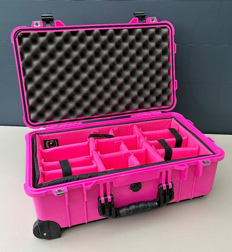 NIEUW ! Roze Peli Case 1510 met ROZE Dividers, Audio, Tv en Foto, Fotografie | Fototassen, Overige merken, Roze, Nieuw, Ophalen of Verzenden