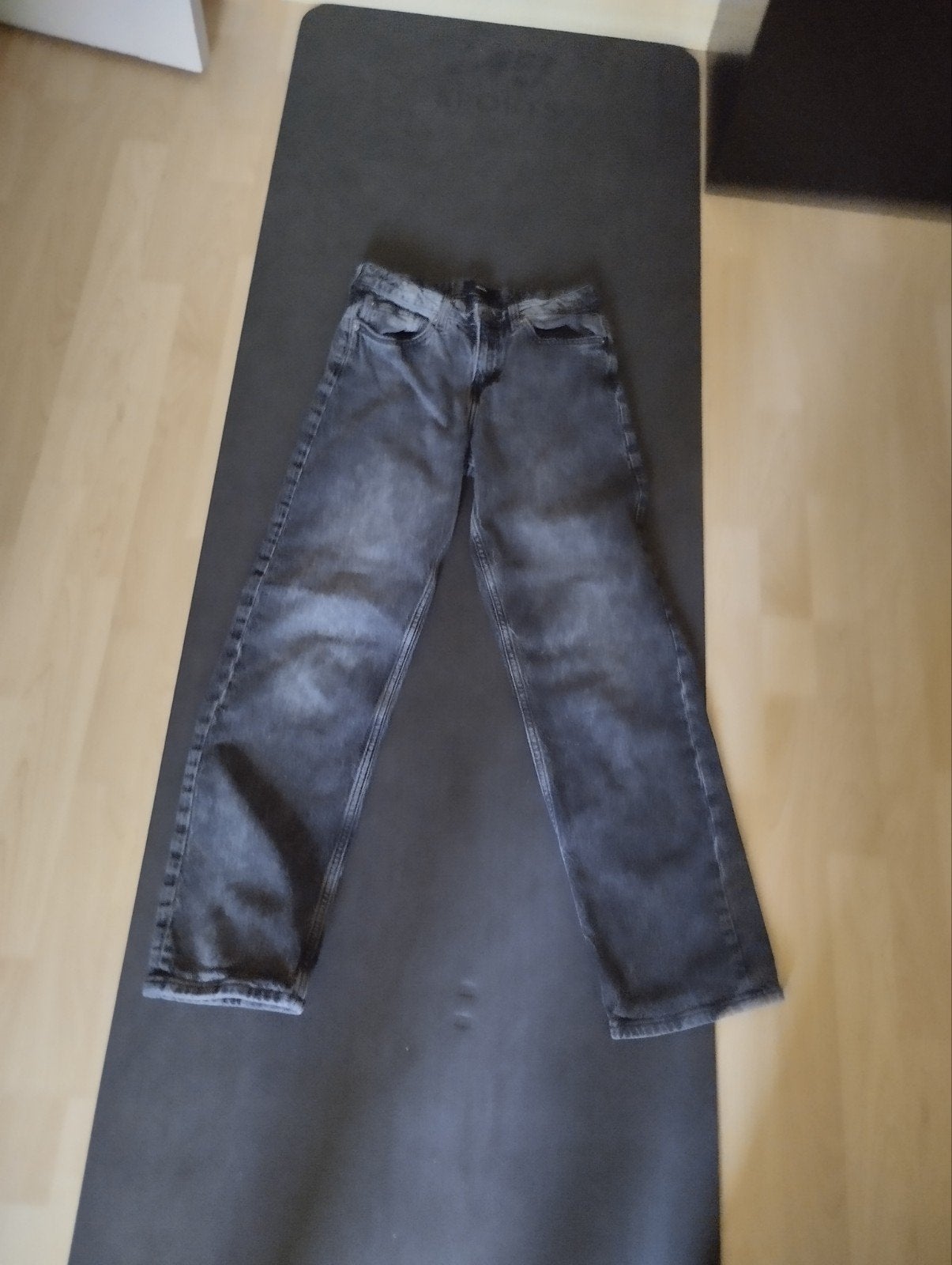 Baggy Grijze Jeans, Kleding | Heren, Spijkerbroeken en Jeans, Onbekend, Ophalen of Verzenden, Zo goed als nieuw, W33 - W34 (confectie 48/50)
