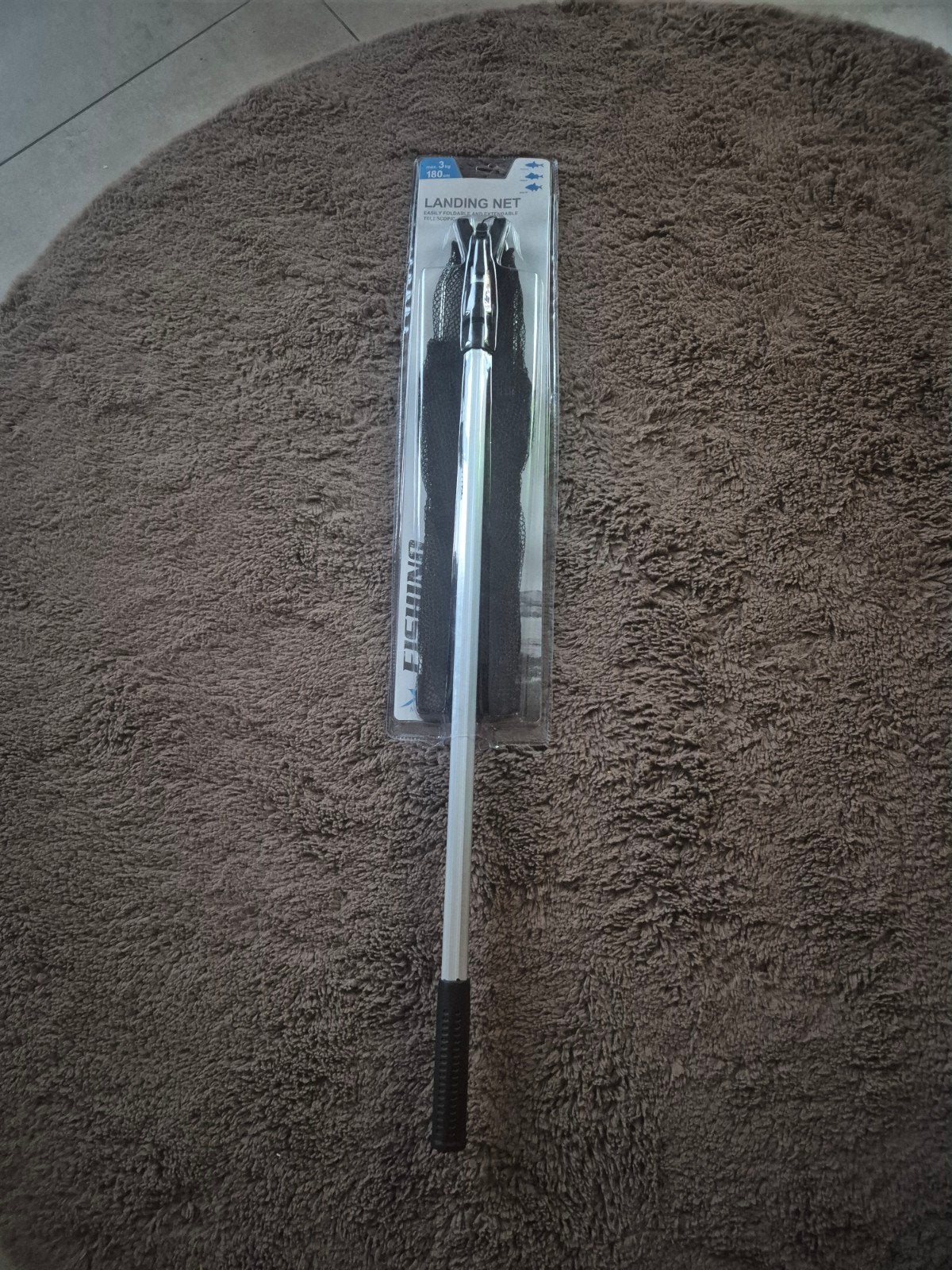 Nieuwe schepnet / visnet - 180cm, max 3kg, Ophalen of Verzenden, Nieuw, Net of Fuik