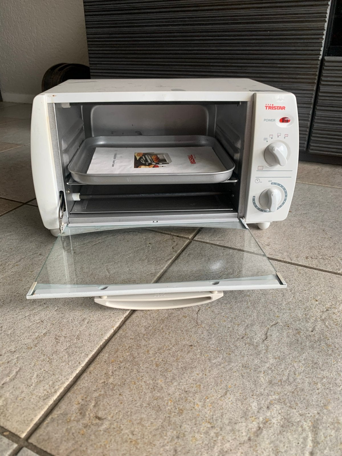 Tristar mini camping oven OV-2924 - Compact en Handig, Minder dan 45 cm, Campingoven, Ophalen of Verzenden, Zo goed als nieuw