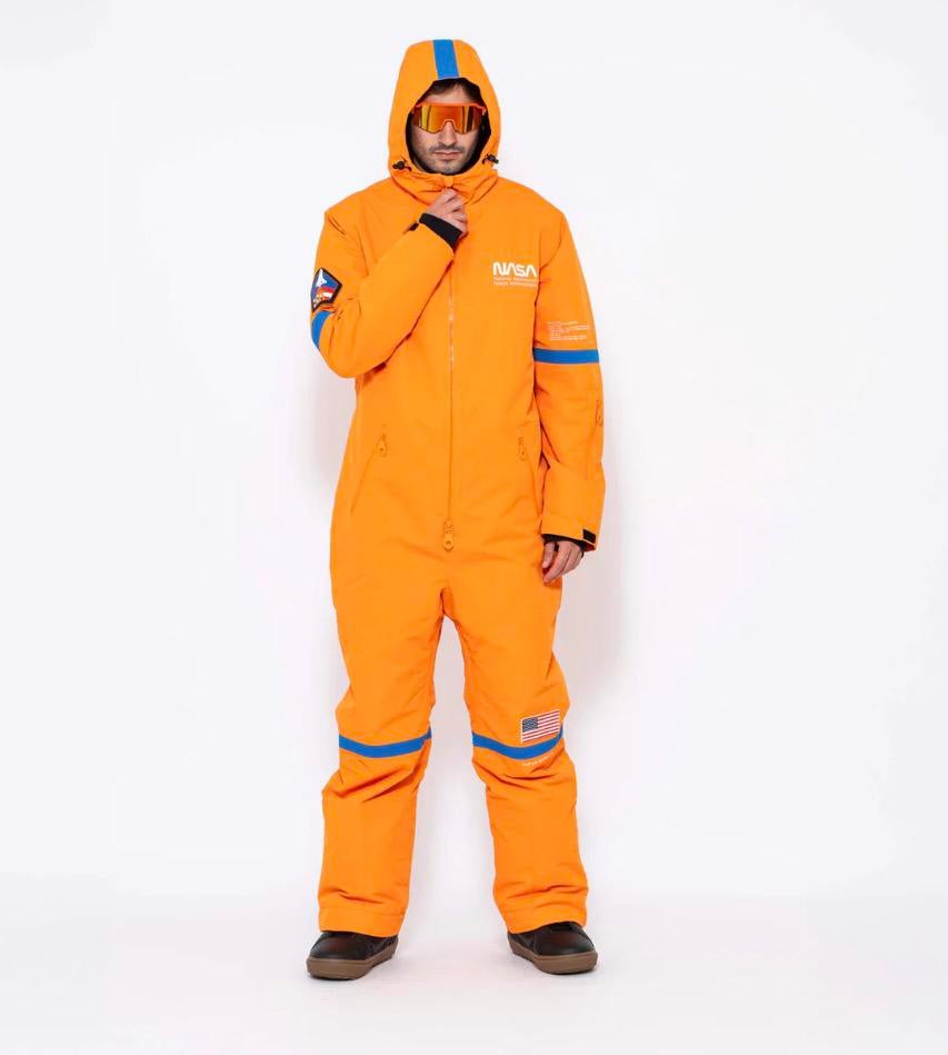 Skipak - Oneskee NASA - Onesie (Maat L), Kleding | Heren, Wintersportkleding, Ophalen of Verzenden, Zo goed als nieuw, Maat 52/54 (L)