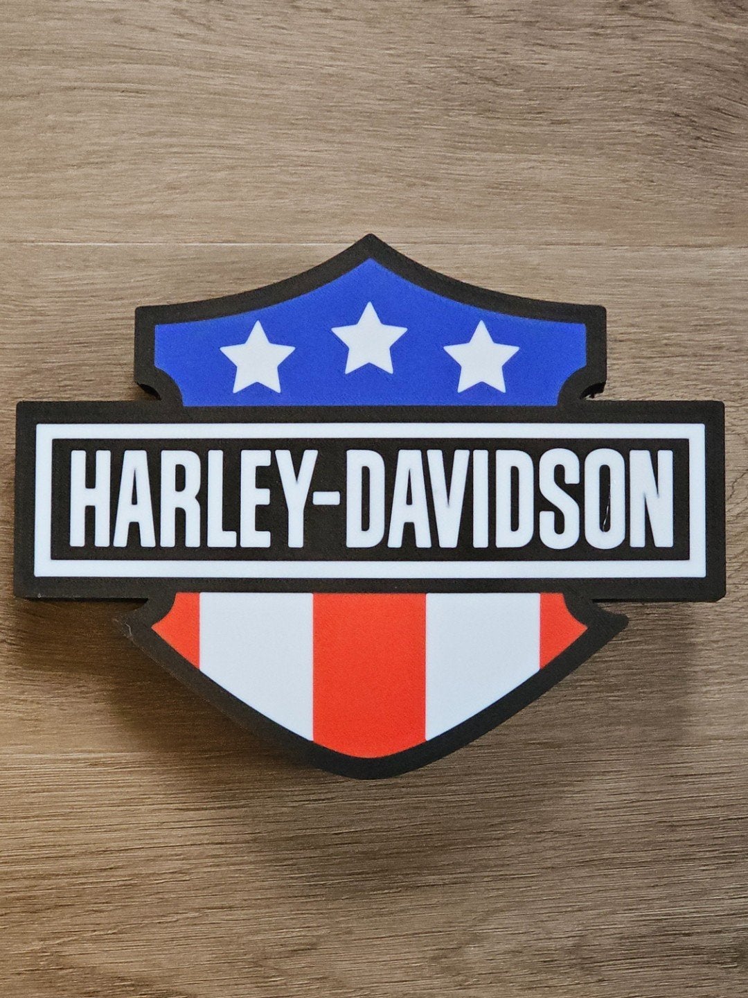 Nieuwe Harley-Davidson Wandlamp met USB-aansluiting, Huis en Inrichting, Ophalen of Verzenden, Nieuw