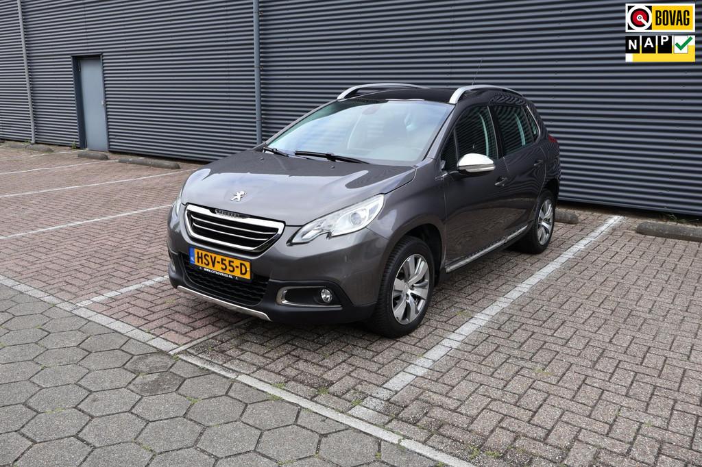 Peugeot 2008 1.2 VTi Access Pano Leder Navi Cruise PDC Airco, Auto's, Peugeot, Bedrijf, Te koop, ABS, Airbags, Airconditioning