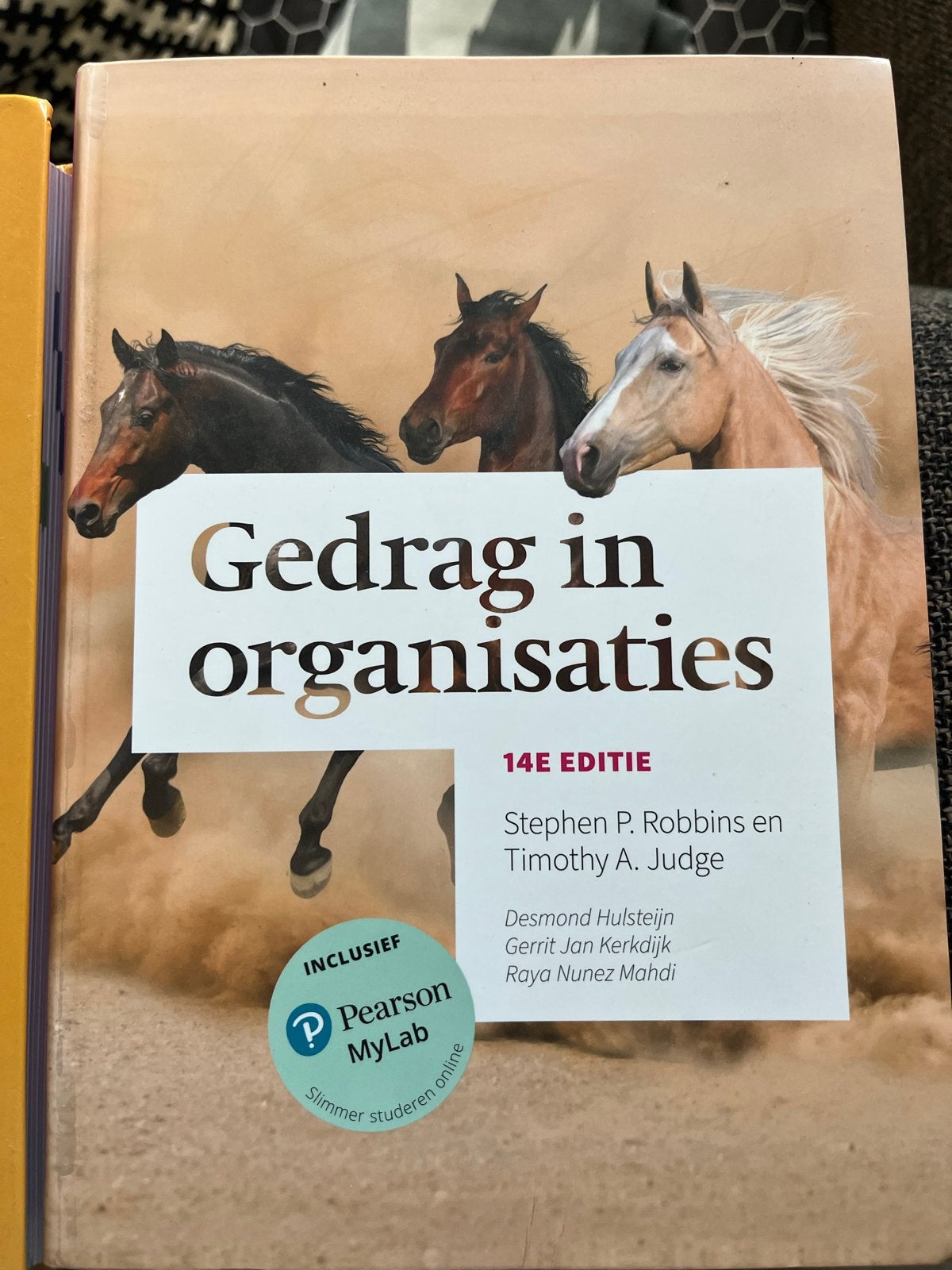 Gedrag in organisaties - 14e editie Besrijfskunde, Boeken, Ophalen of Verzenden, Gamma, Zo goed als nieuw, HBO