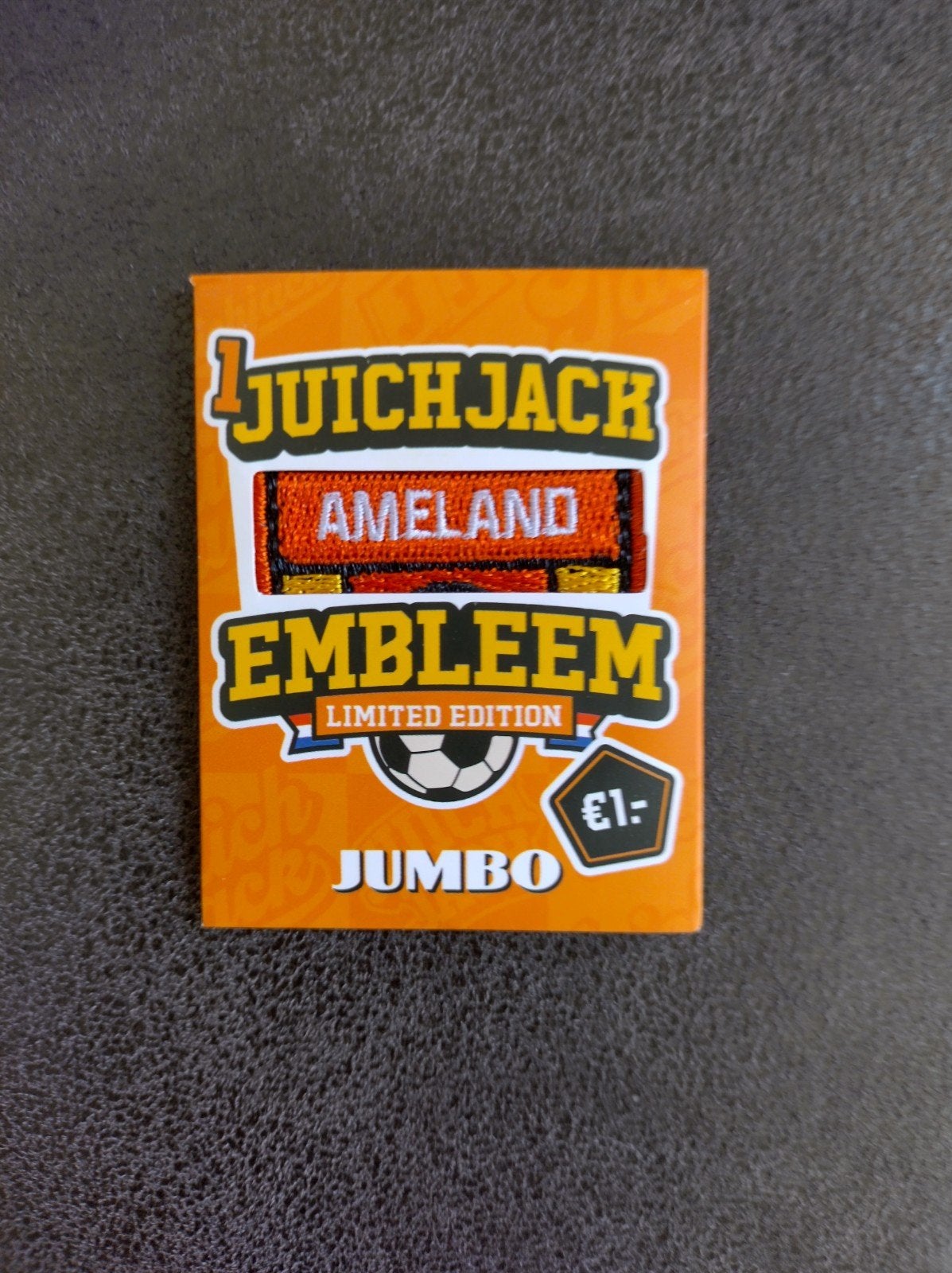 Ameland Embleem Juichjack Jumbo, Verzamelen, Supermarktacties, Jumbo, Ophalen of Verzenden