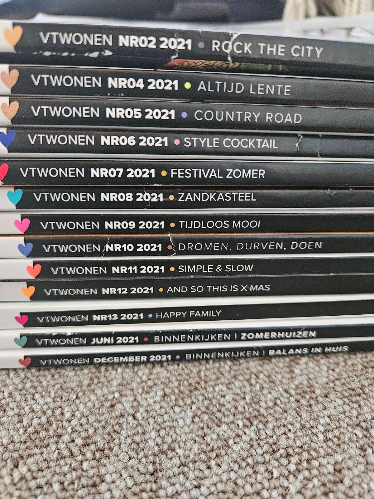VT Wonen Magazines Jaargang 2021, Boeken, Ophalen of Verzenden, Gelezen, Overige typen