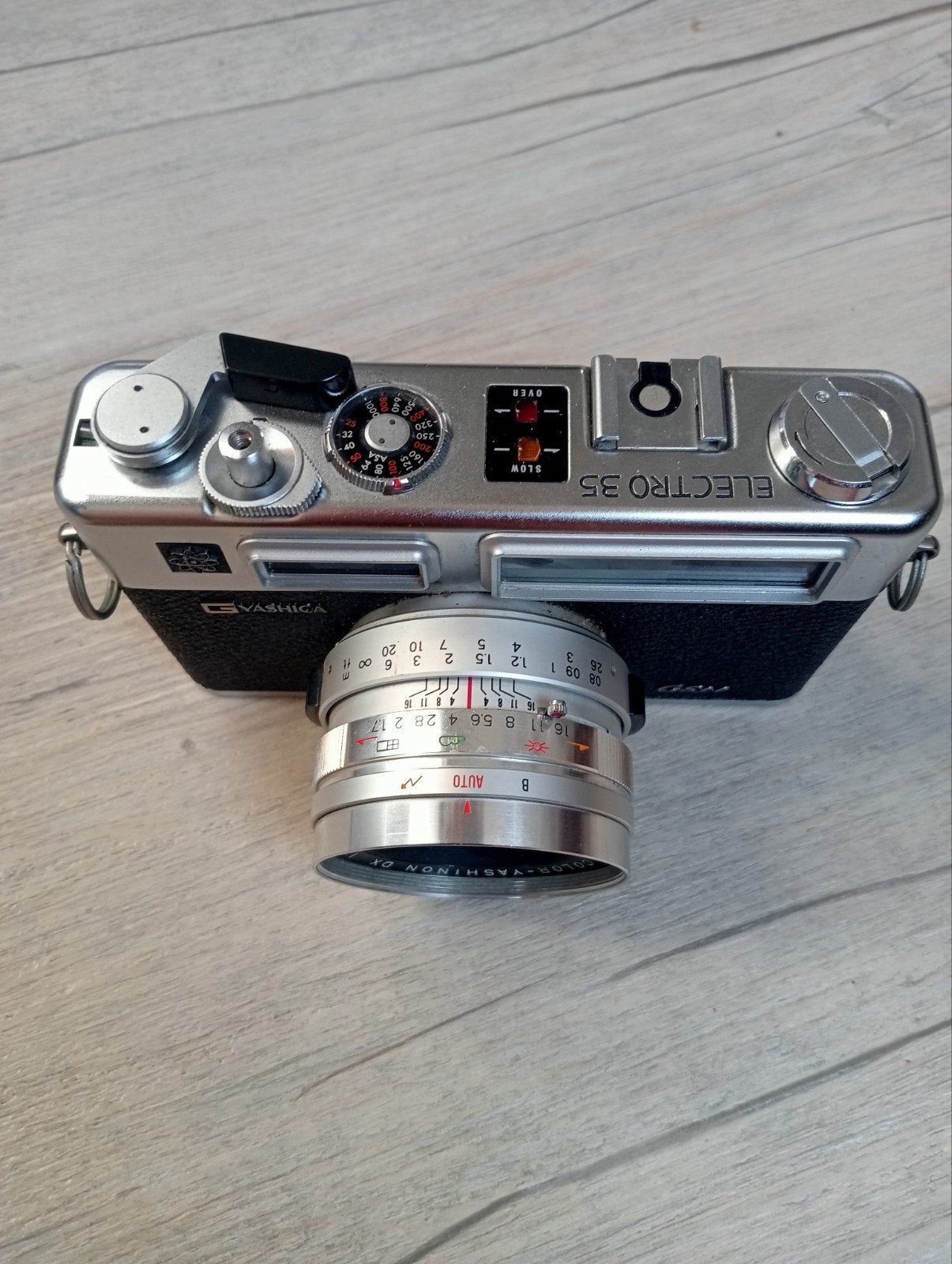 Yashica Electro 35 GSN Analoge Camera, Ophalen of Verzenden, Gebruikt, Compact, Overige Merken