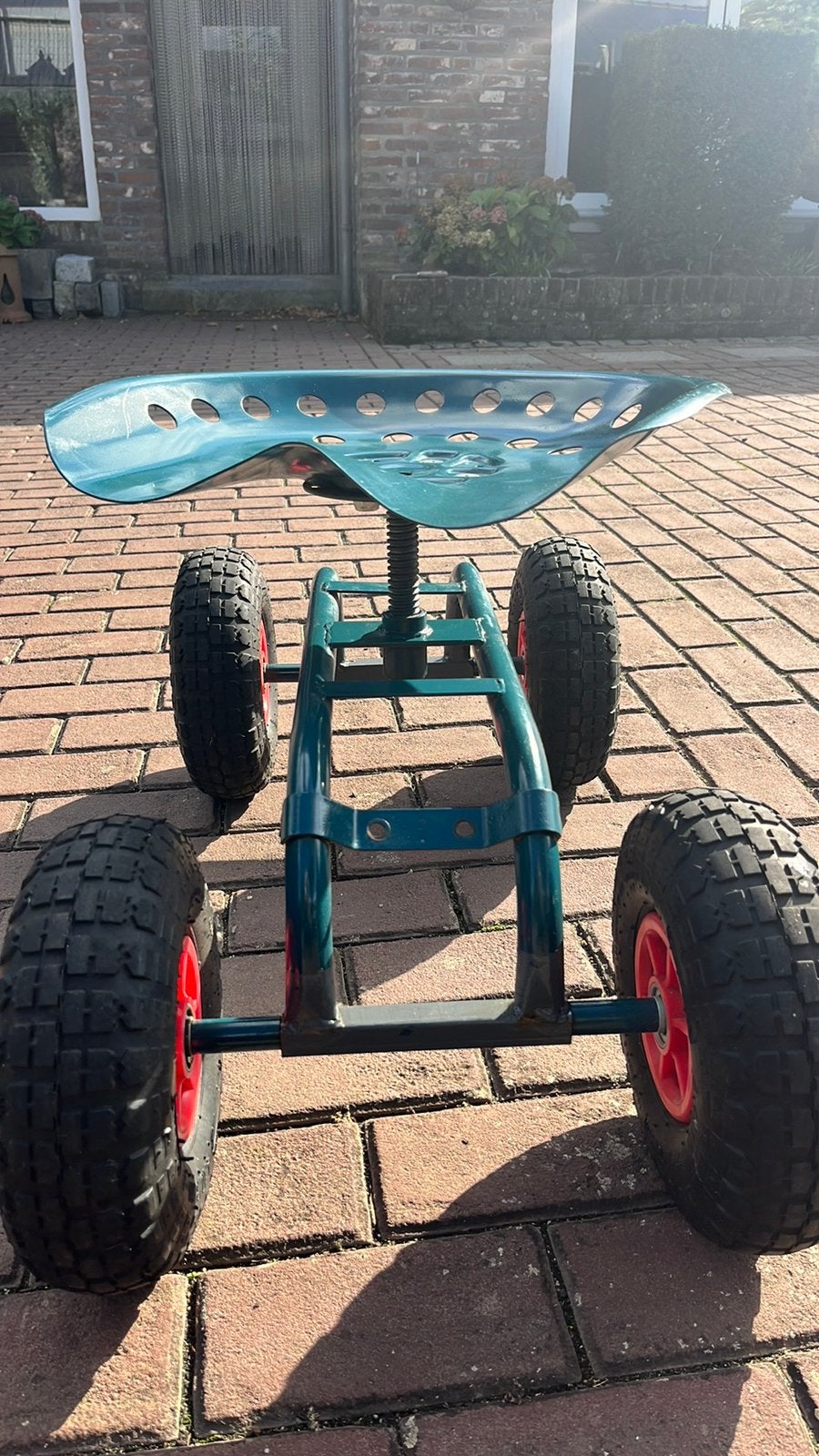Tuinkarretje werkkarretje, Ophalen, Gebruikt