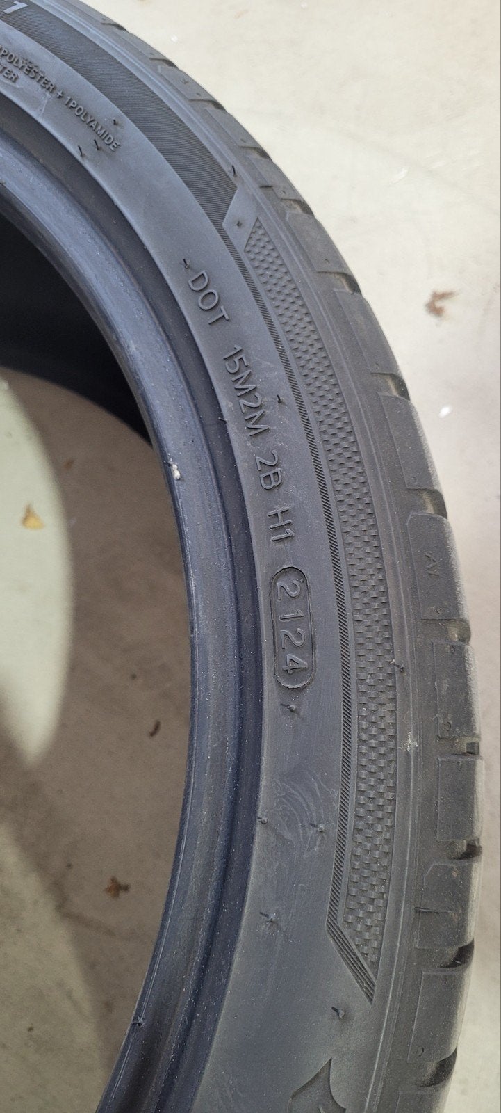 Hankook Zomerbanden 2x245/40ZR21 en 1x275/35ZR21 (Gebruikt), Auto-onderdelen, Banden en Velgen, Ophalen, 21 inch, Band(en), Personenwagen