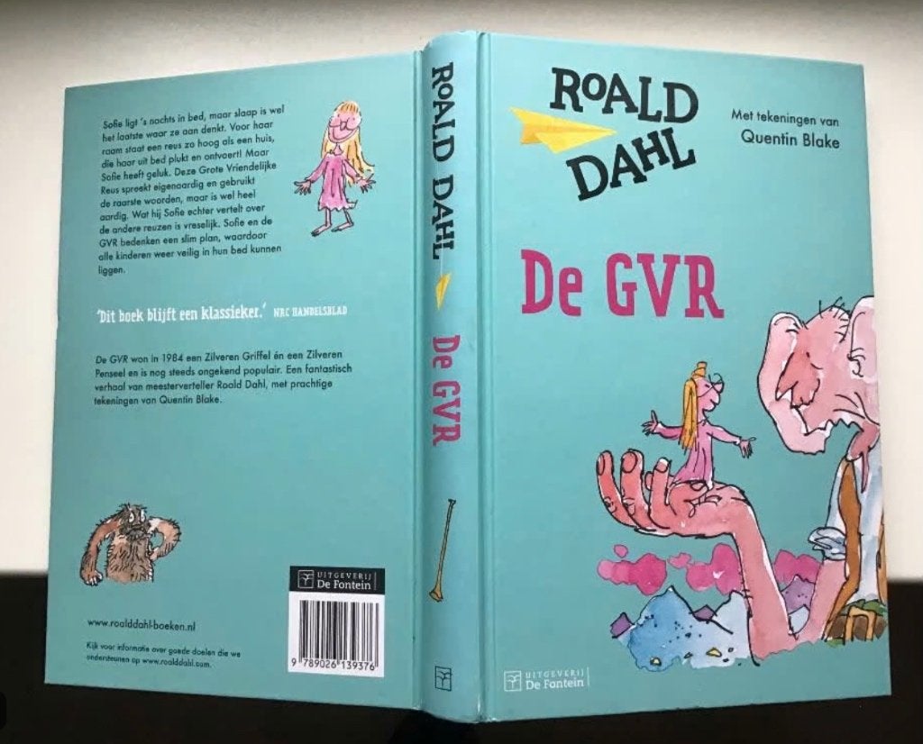 De GVR door Roald Dahl, Boeken, Ophalen of Verzenden, Zo goed als nieuw, Fictie algemeen