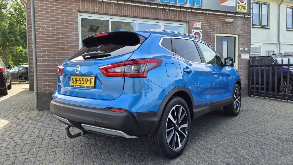 Nissan QASHQAI 1.2 Tekna, Pano, Trekhaak, 360 Camera, Auto's, Keurmerk '100% Onderhouden', Automatische klimaatregeling, Stof