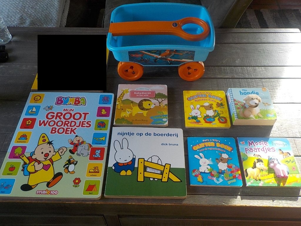 mooi pakket boeken voor peuter en kleuter met trekkar Planes, Boeken, Fictie algemeen, Jongen of Meisje, Voorleesboek, Ophalen of Verzenden