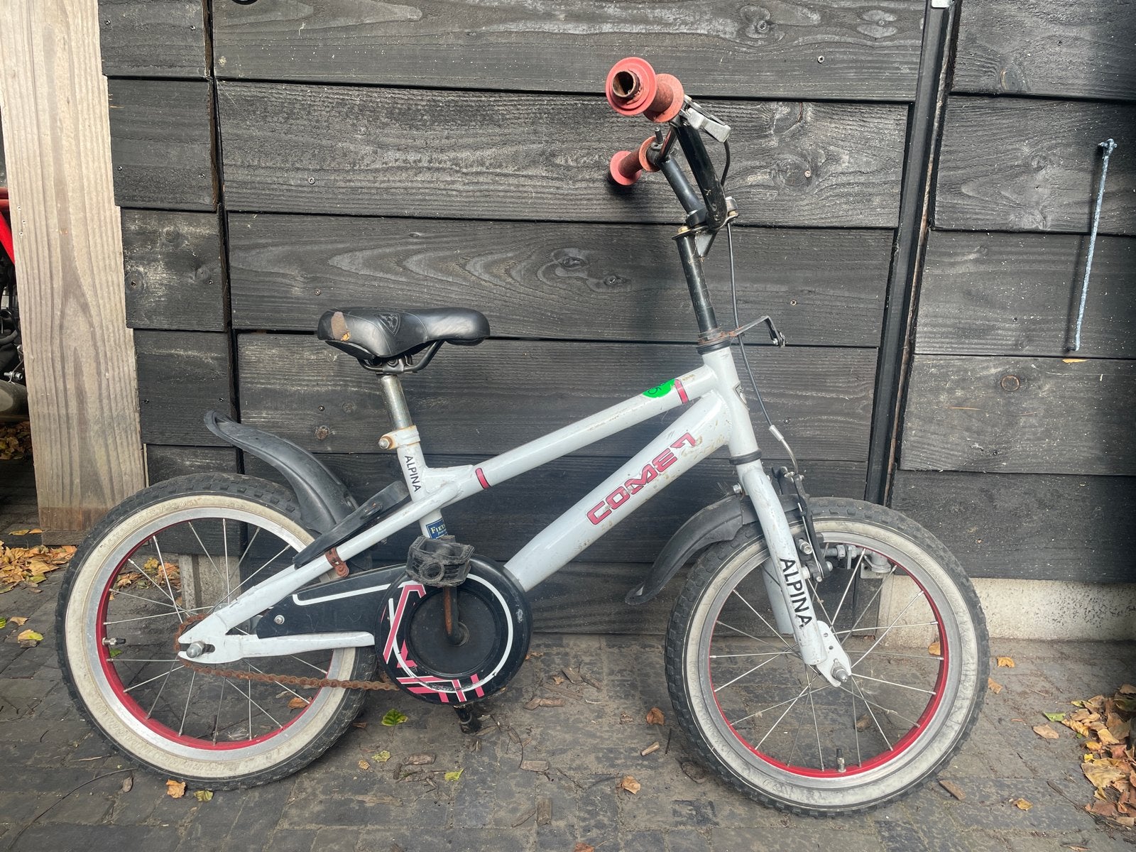 Alpina jongensfiets - 16 inch - Gebruikt, Terugtraprem, Gebruikt, Minder dan 49 cm, Ophalen