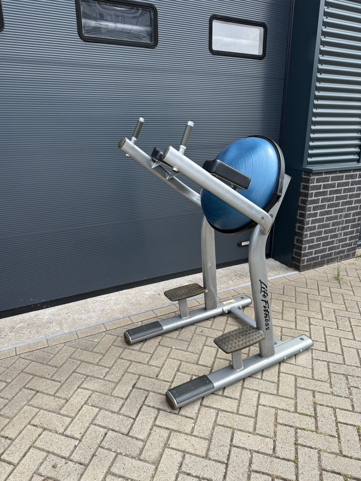 Life Fitness Abdominal leg raise / Buikspierbank met Bosu, Ophalen, Gebruikt, Rug, Overige typen