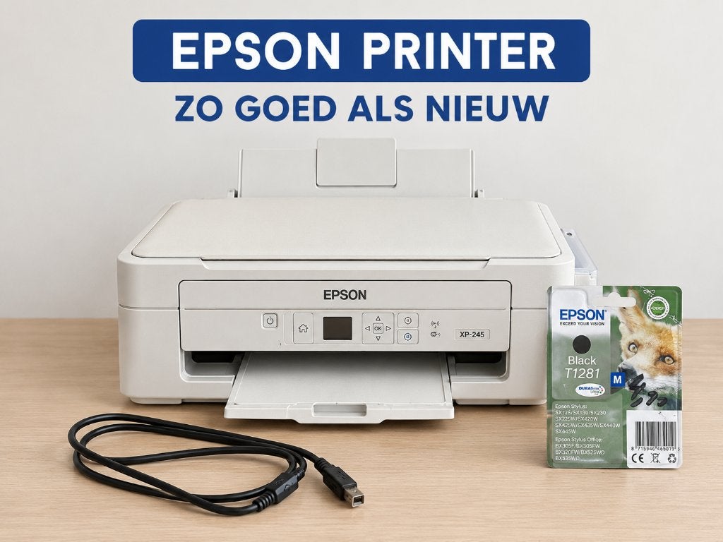 ‘Epson XP-245 printer zo goed als nieuw, Computers en Software, Printer, Zo goed als nieuw, Mailen, Epson
