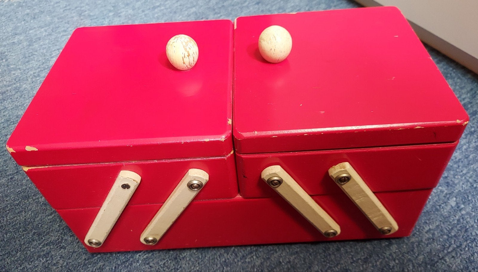 Naaidoos, antiek/ vintage., Hobby en Vrije tijd, Ophalen of Verzenden, Gebruikt, Overige typen