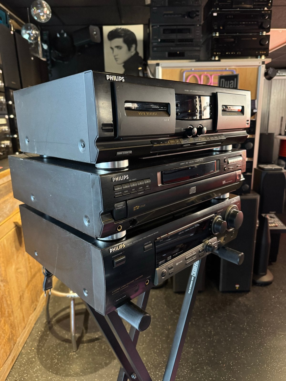 Stereo sets losse componenten, vinyl & cd's - Diverse merken, Gebruikt, Cassettedeck, Losse componenten, Ophalen
