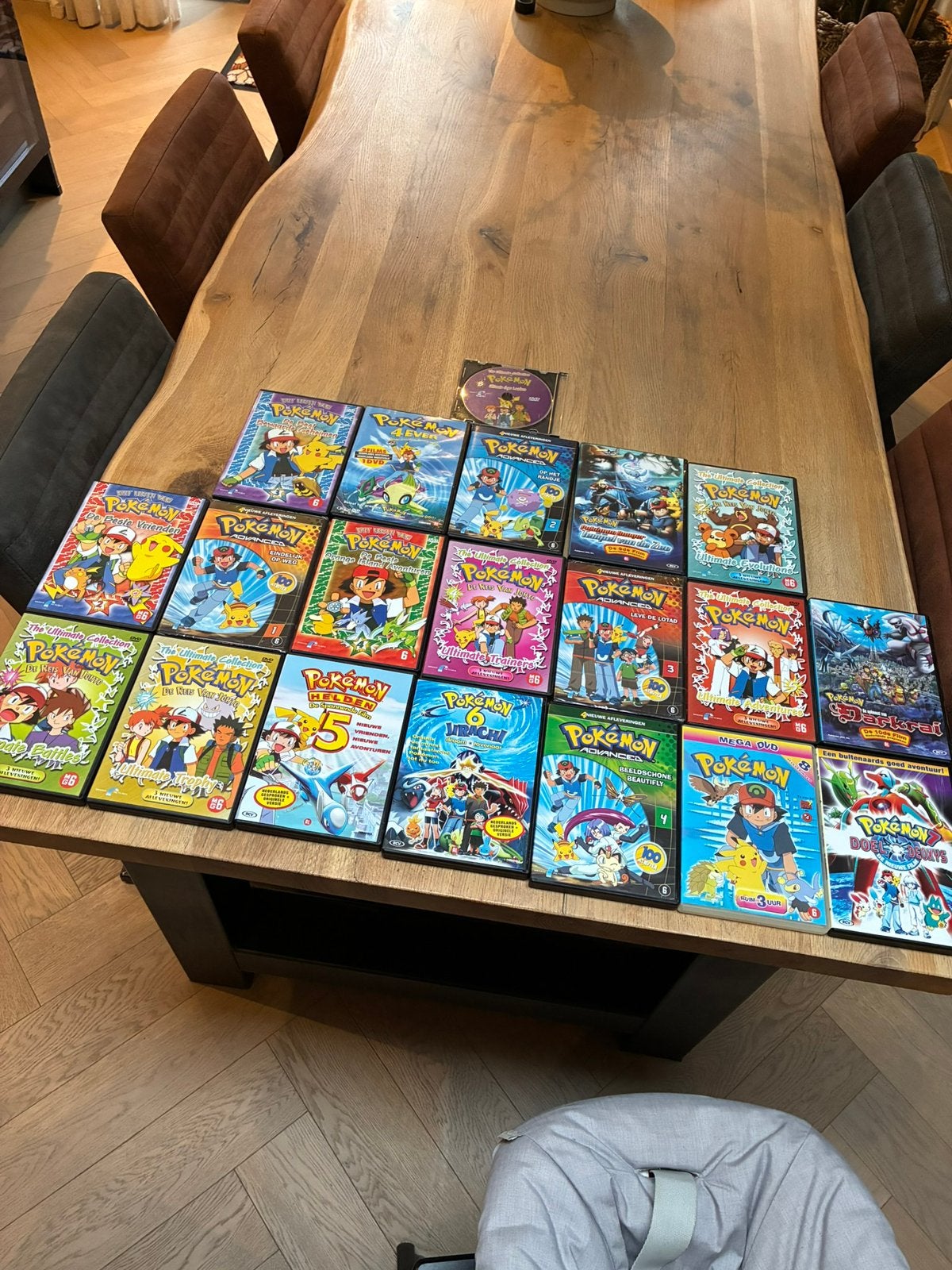 Oude Pokemon dvd’s, Ophalen of Verzenden, Zo goed als nieuw