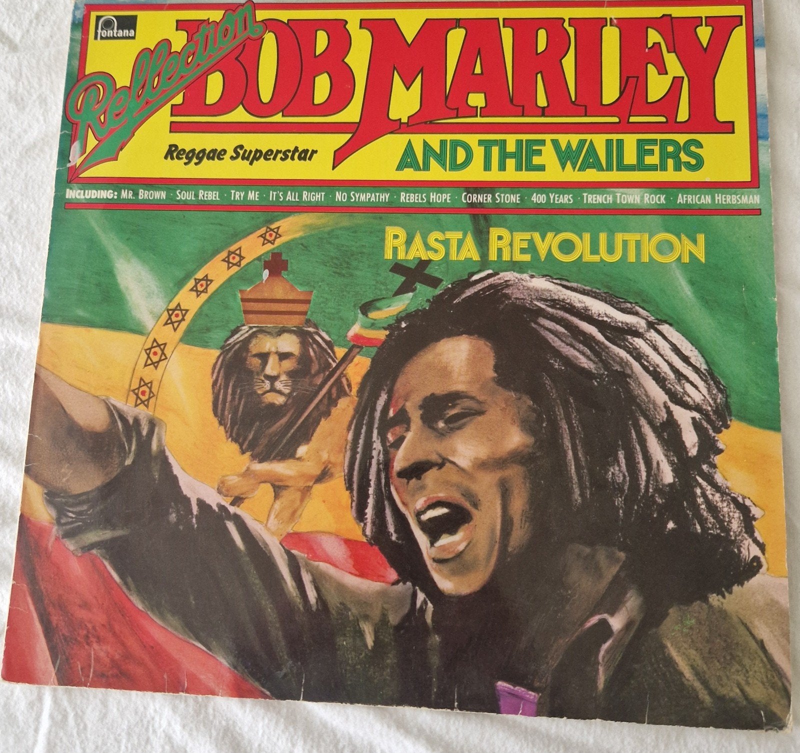 Bob Marley and The Wailers - Reggae Superstar LP, LP, Gebruikt, Overige genres, Ophalen of Verzenden