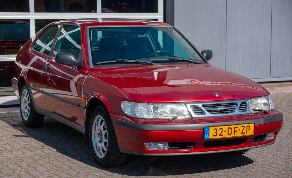 Saab 9-3 Coupé 2.0 S, Stof, Gebruikt, 4 cilinders, Metallic lak
