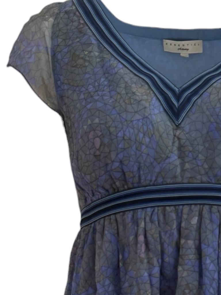 Essentiel Antwerp jurk S, Kleding | Dames, Jurken, Blauw, Ophalen of Verzenden, Zo goed als nieuw