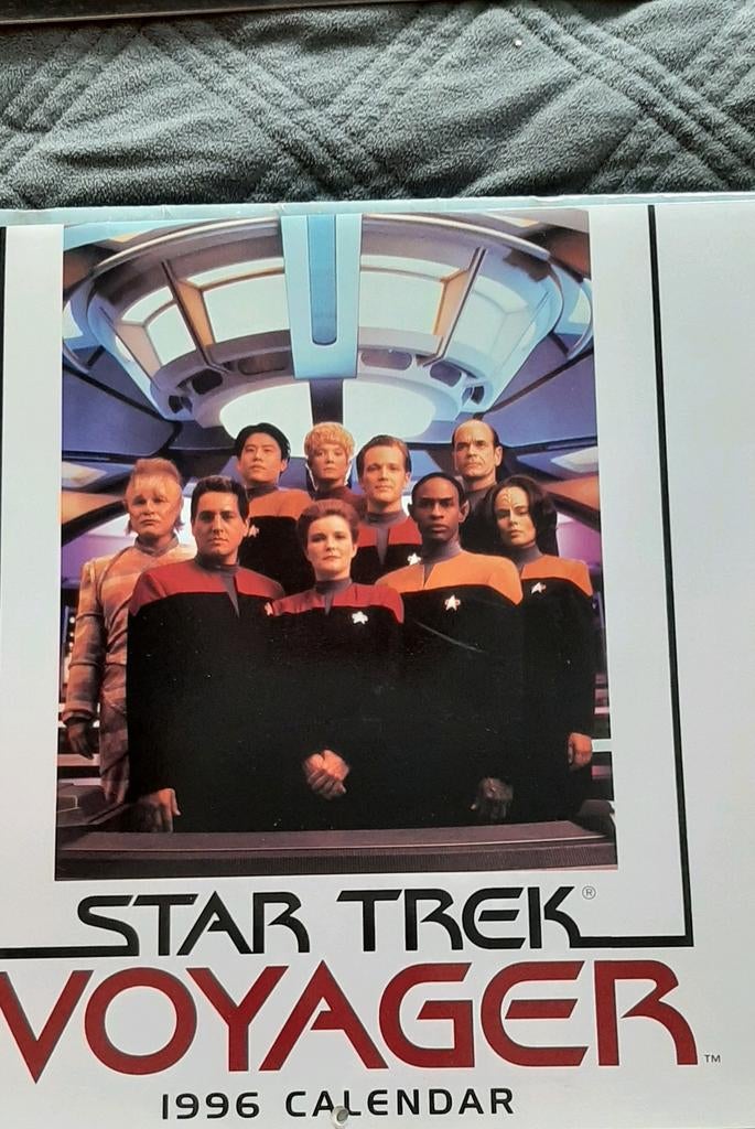 Star trek kalenders, Ophalen, Zo goed als nieuw, Tv-serie