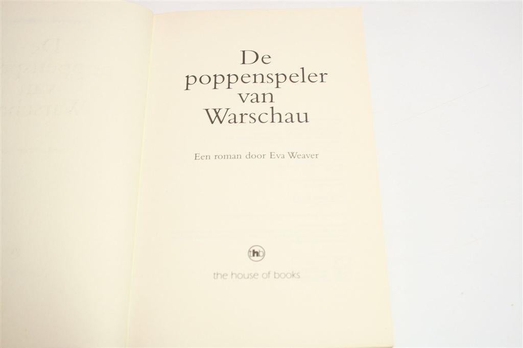Poppenspeler van Warschau — Roman over Hoop in Getto WO2, Ophalen of Verzenden, Tweede Wereldoorlog, Gelezen, Overige onderwerpen