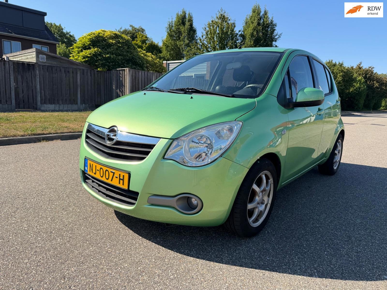 Opel Agila 1.2 Enjoy Airco*Trekhaak*31-08-2027 APK*Parkeerse, Auto's, Voorwielaandrijving, Dealer onderhouden, 86 pk, 4 cilinders