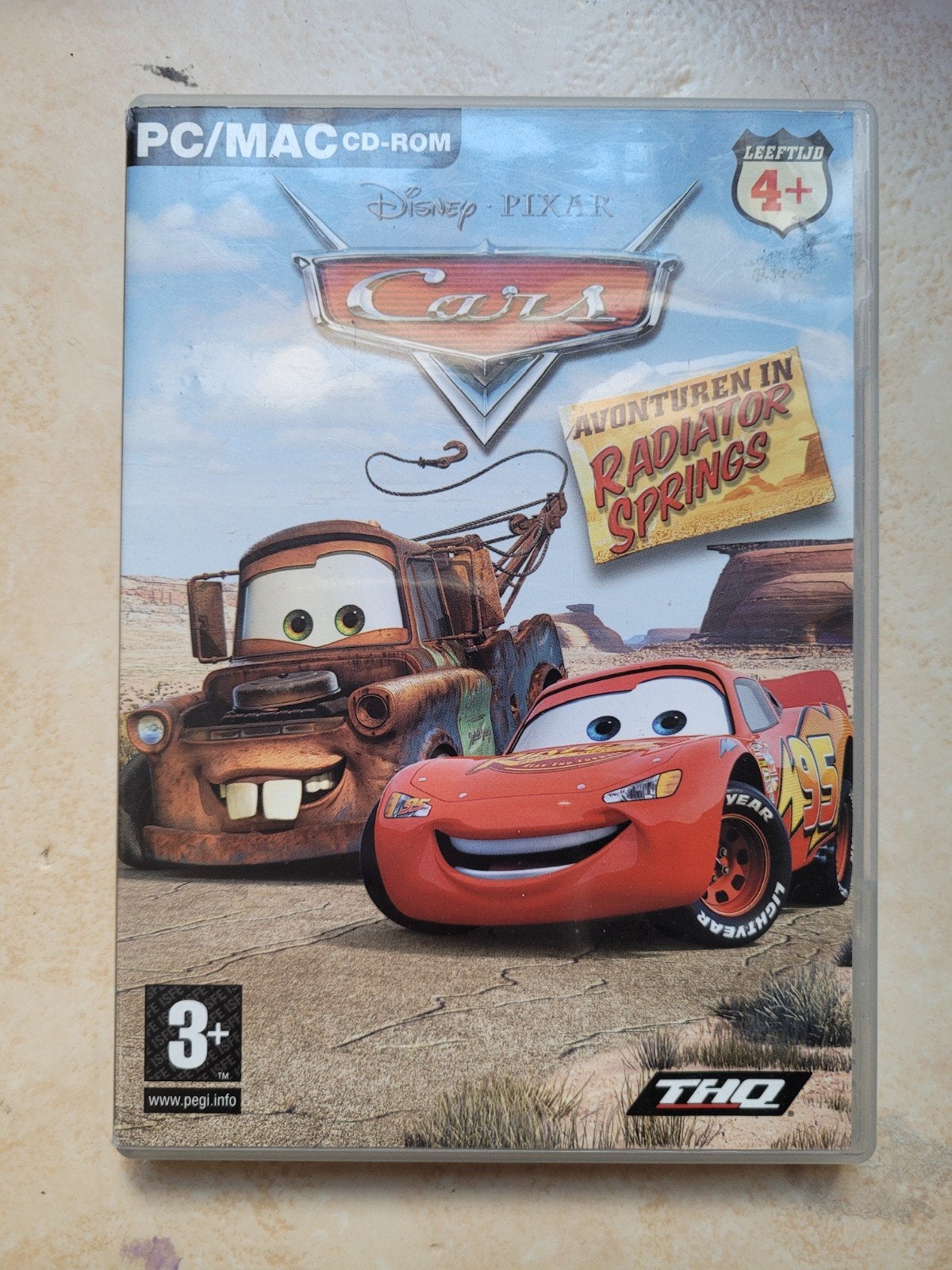 Cars pc/cd-rom, Gebruikt, Verzenden, 1 speler, Racen en Vliegen