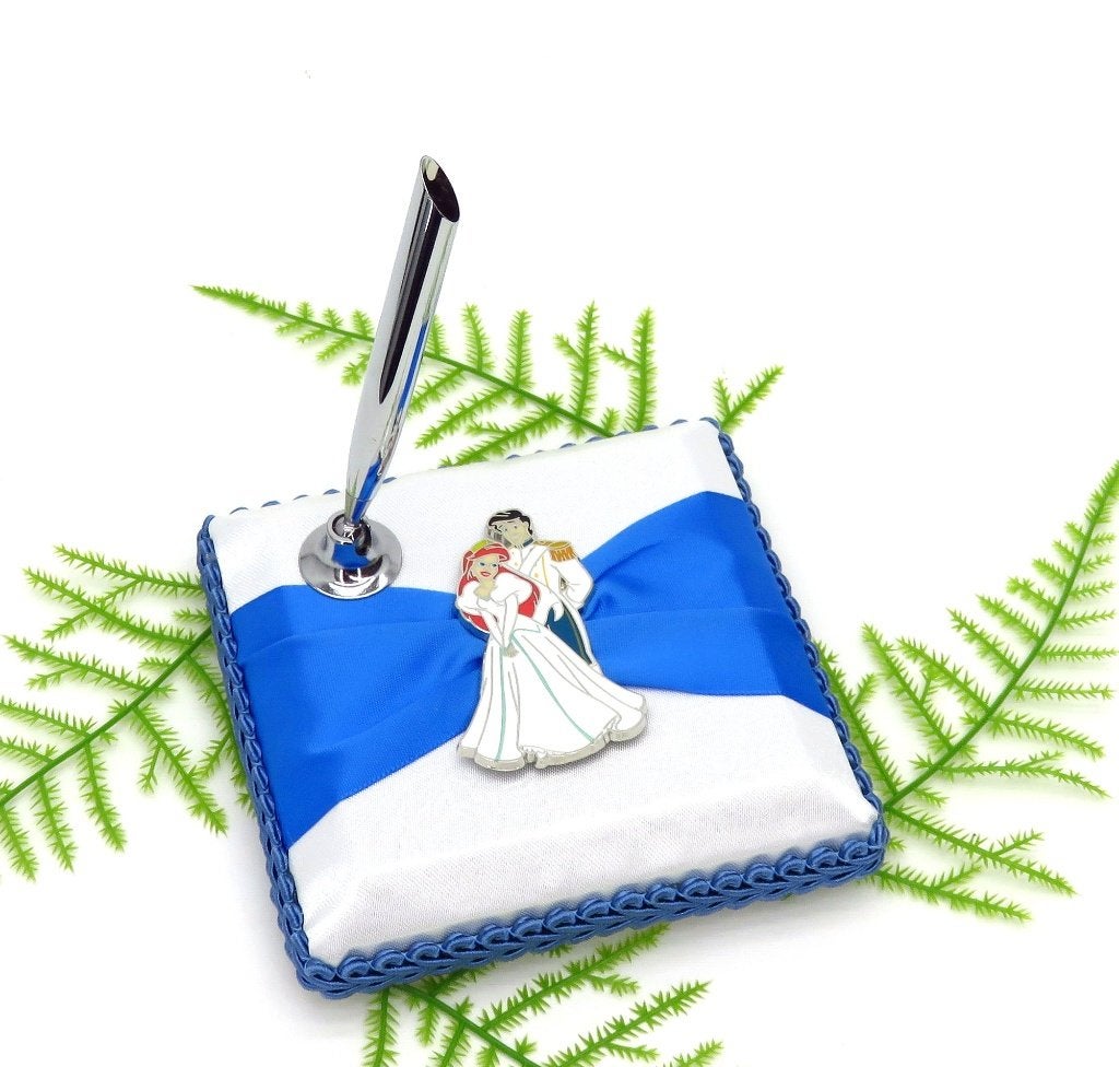 Prinses Ariel en Eric bruiloft pen houder., Hobby en Vrije tijd, Ophalen of Verzenden, Nieuw, Versiering, Geboorte of Huwelijk