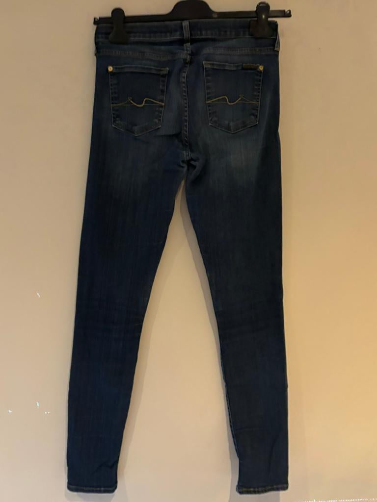7 for all mankind jeans maat 30, Ophalen of Verzenden, Zo goed als nieuw, Zwart, W30 - W32 (confectie 38/40)