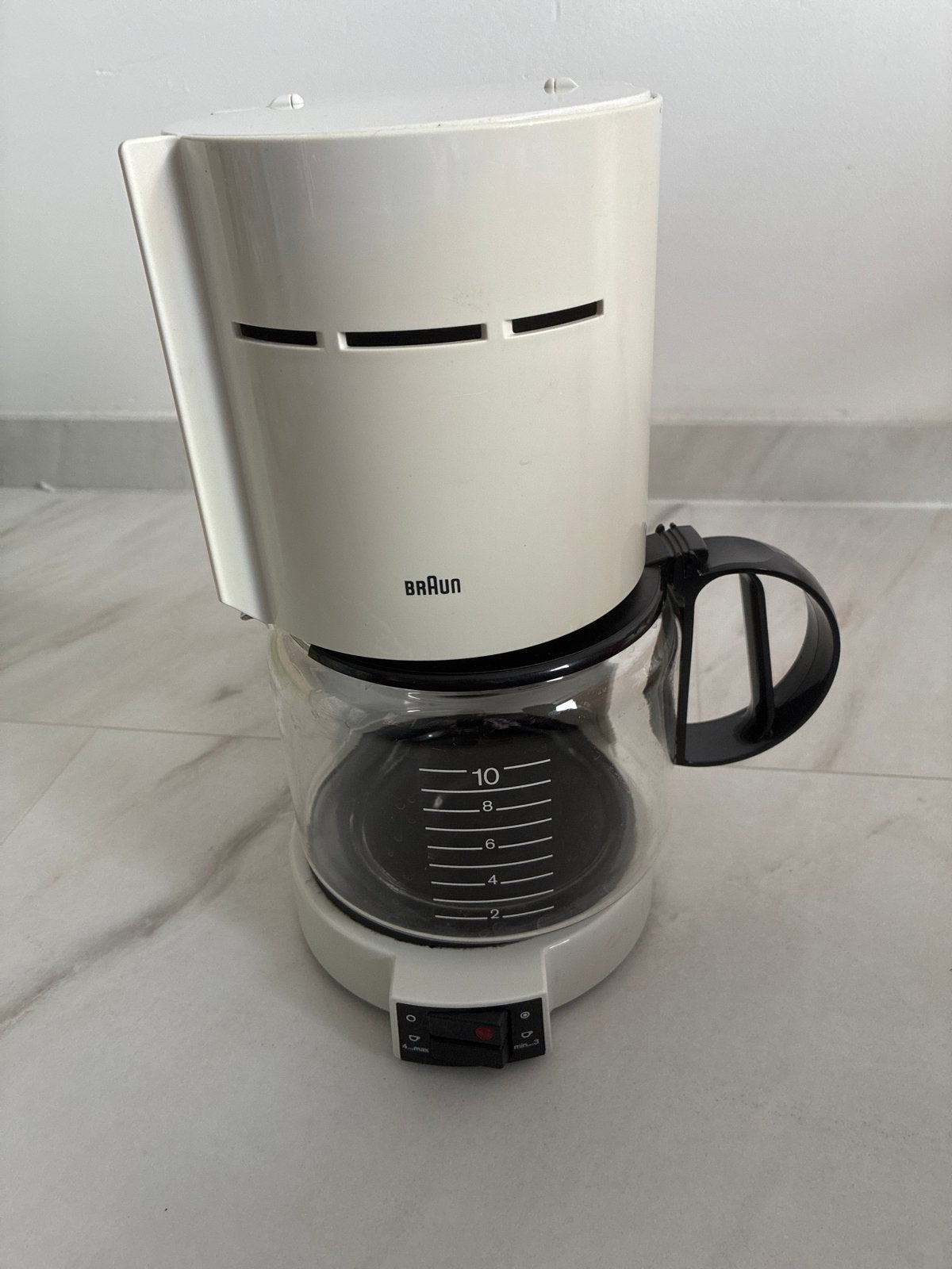 Braun koffiezetapparaat - Type 3086, Gebruikt, 10 kopjes of meer, Koffiemachine, Gemalen koffie