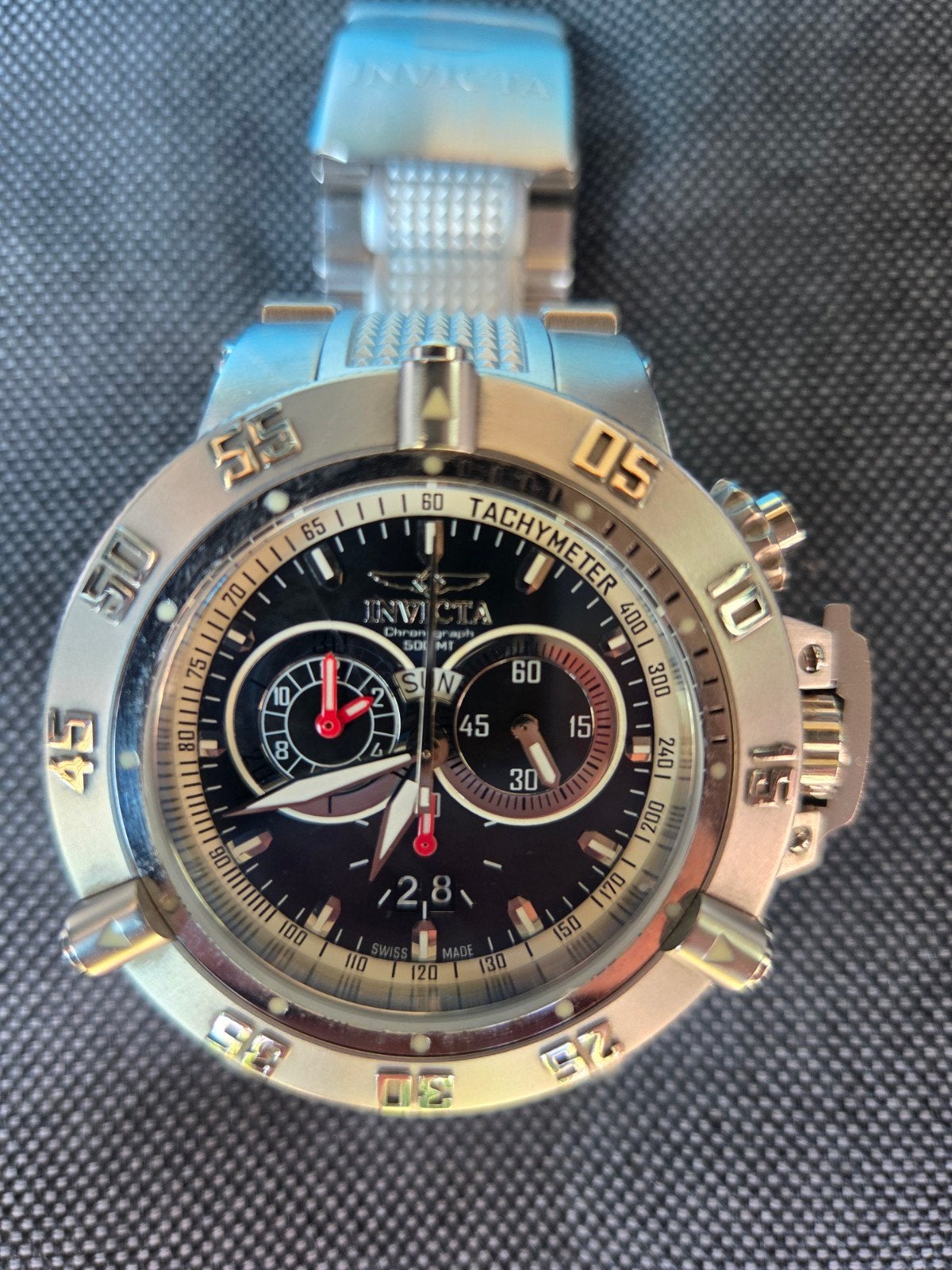Horloge Invicta Subaqua Noma III limited edition, Ophalen of Verzenden, Zo goed als nieuw, Staal, Overige merken